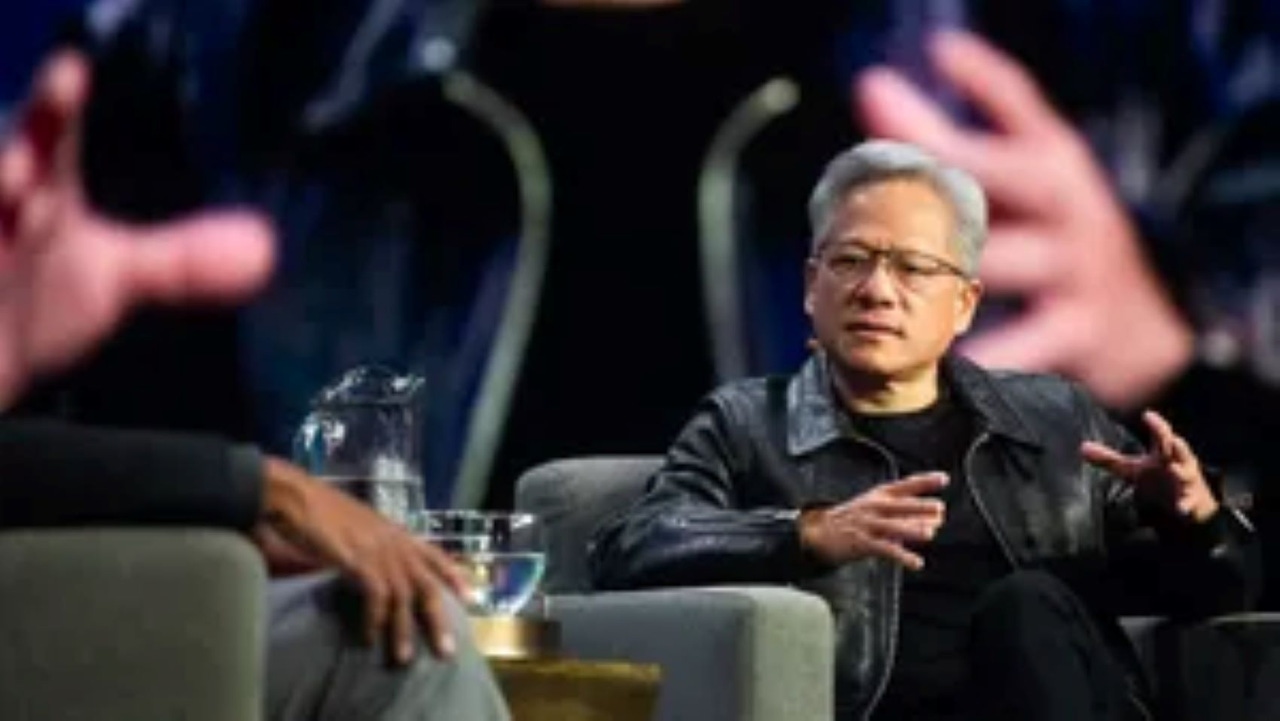 Nvidia CEO Jensen Huang speaks to an audience of CIOs at Gartner's IT Symposium/XPO. Nvidia CEO Jensen Huang speaks to an audience of CIOs at Gartner's IT Symposium/XPO.