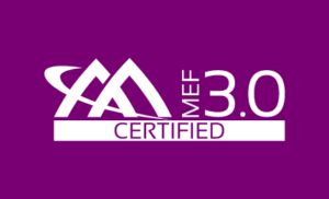 MEF 3.0 Certified Logo - Purple