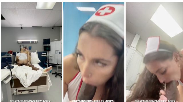 Ashley Aoky Nurse Sex With Her Bbc Patient Video Leaked