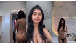 Mia Khalifa Naked Hot Shower New Ppv Video Leaked