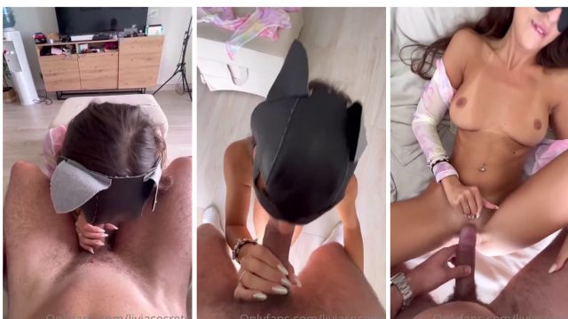Liviasecrets Masked Blowjob Sex Cumshot Video Leaked