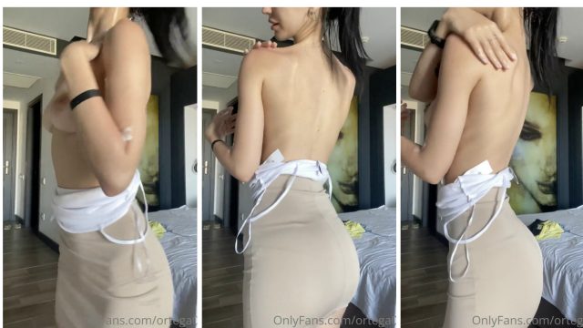 Ortega00 Nude Strip Cream Spray Onlyfans Video Leaked